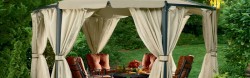 8 Awesome Gazebo Ideas-Fabric gazebos