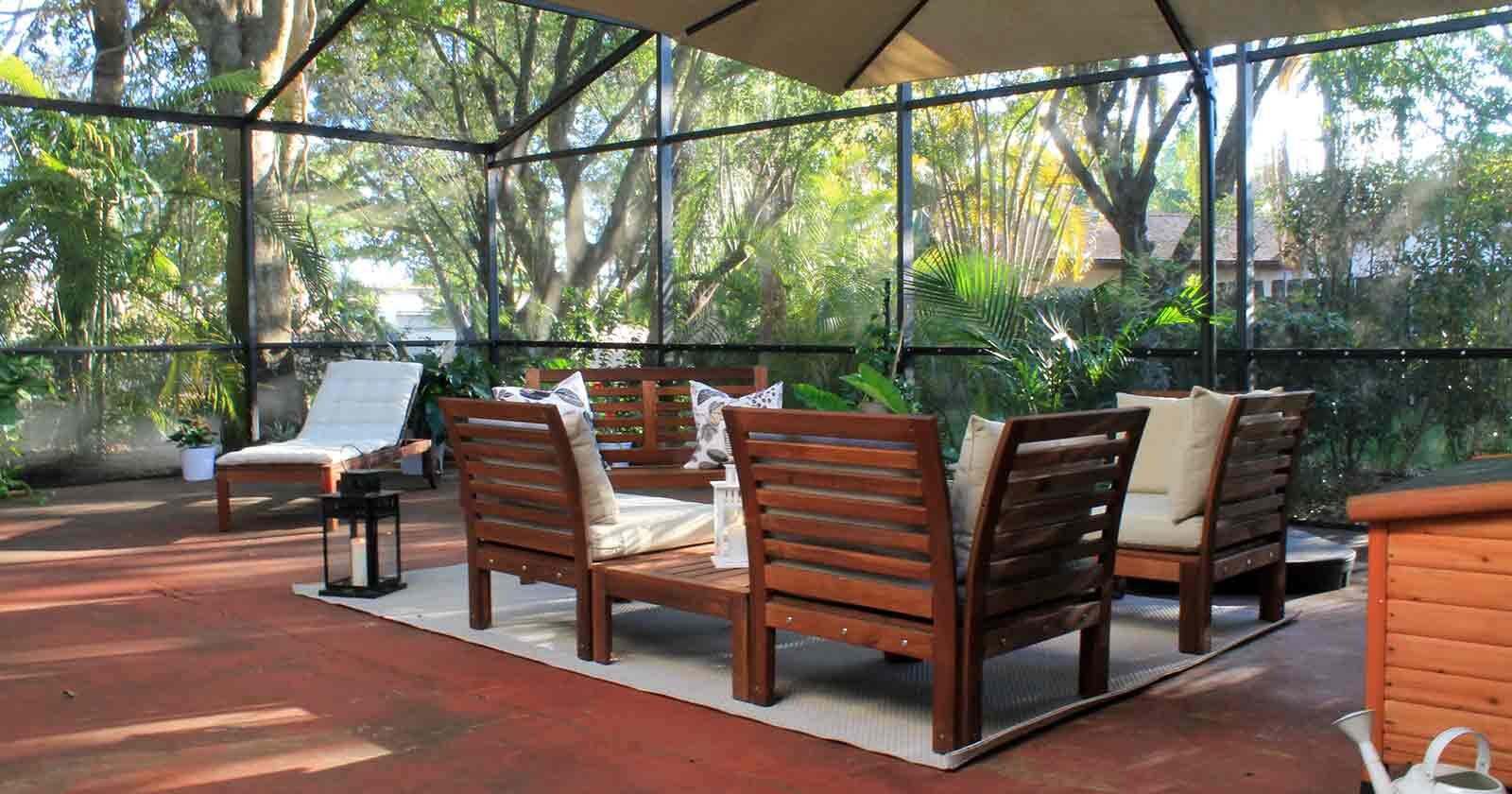 creating the perfect getaway right outside door