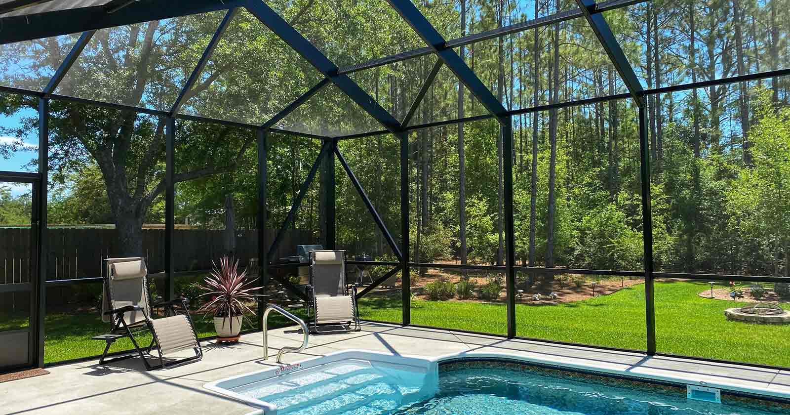 screen enclosures little maintenance benefits